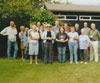 A Group Staff Photograph Outside the Bookbindery
