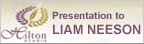 Liam Neeson Scroll Presentation