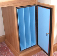 fire proof book cabinet