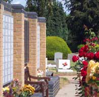 floris plaque crematorium display