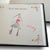 Life Celebration Book thumbnail with childs drawing of an aunt. Click for more information